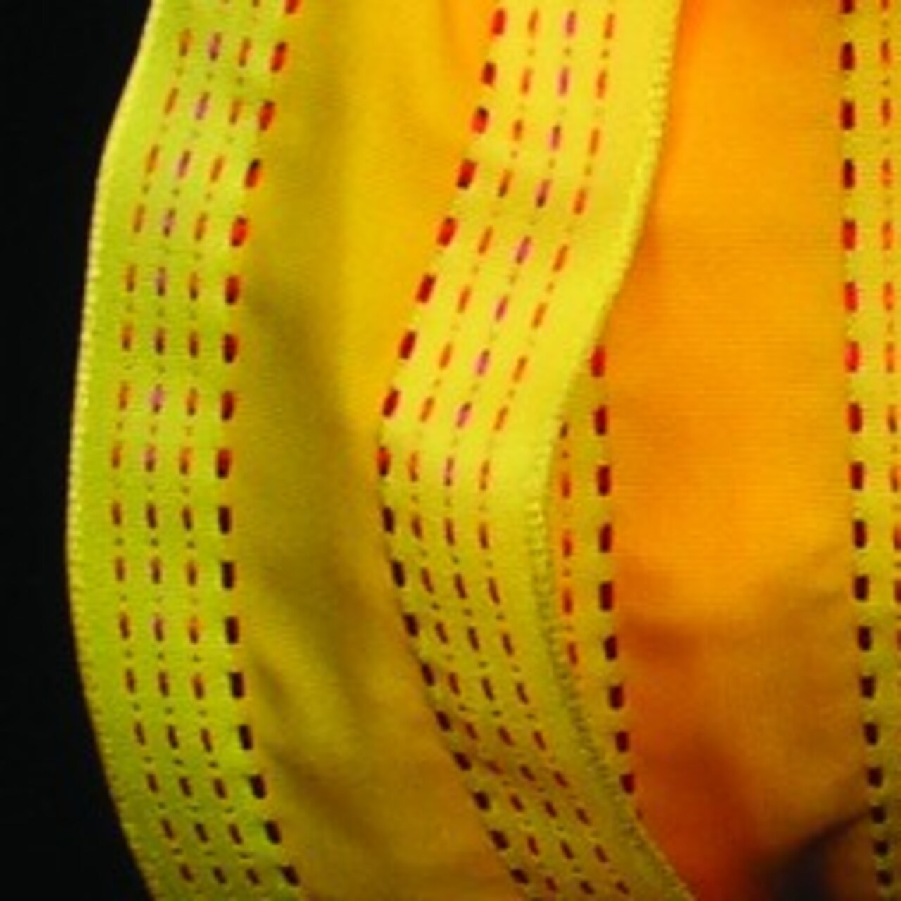 The Ribbon People Yellow Woven Lines Wired Craft Ribbon 1.5" x 27 Yards